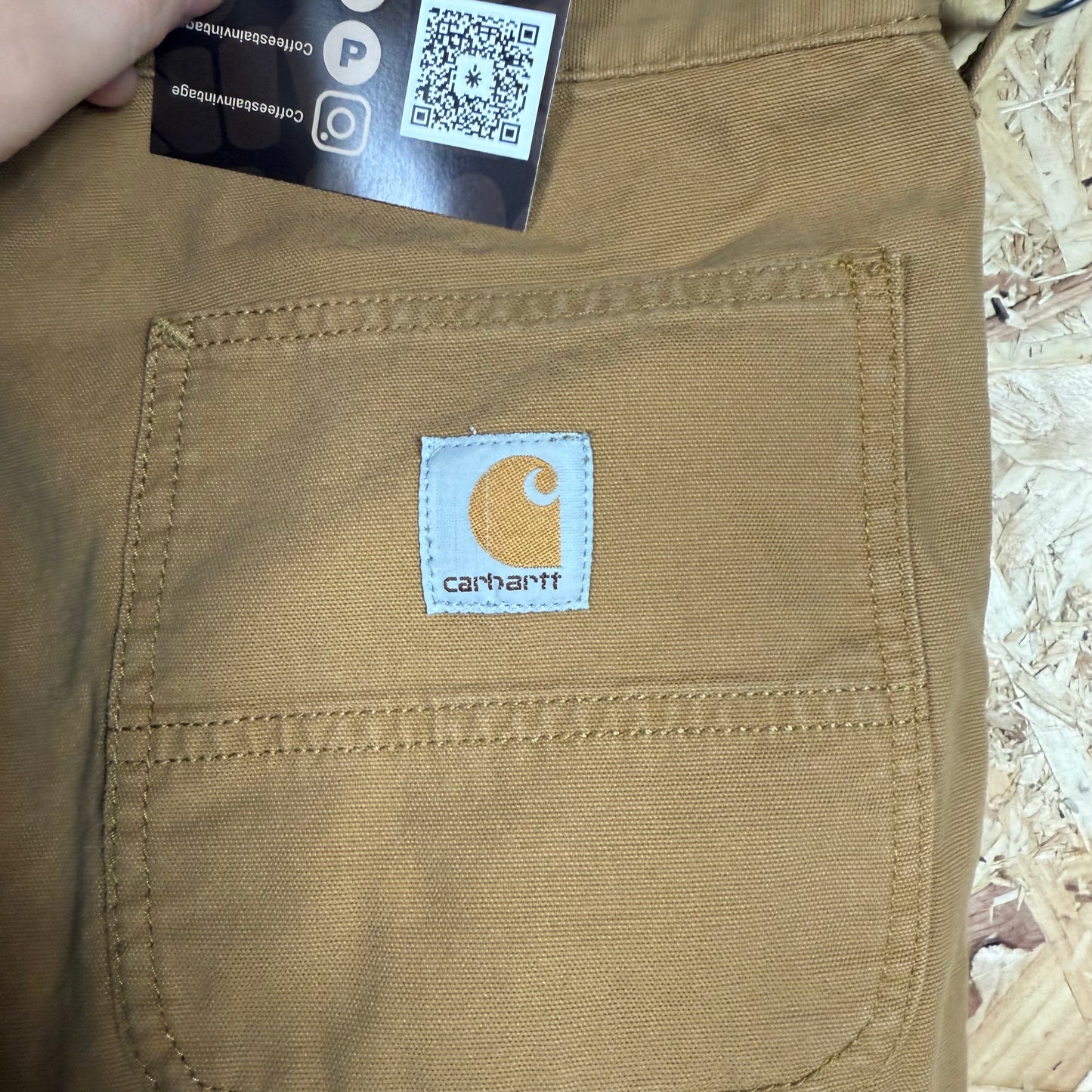 Carhartt Carpenter Camel Workwear Shorts Relaxed Fit W30