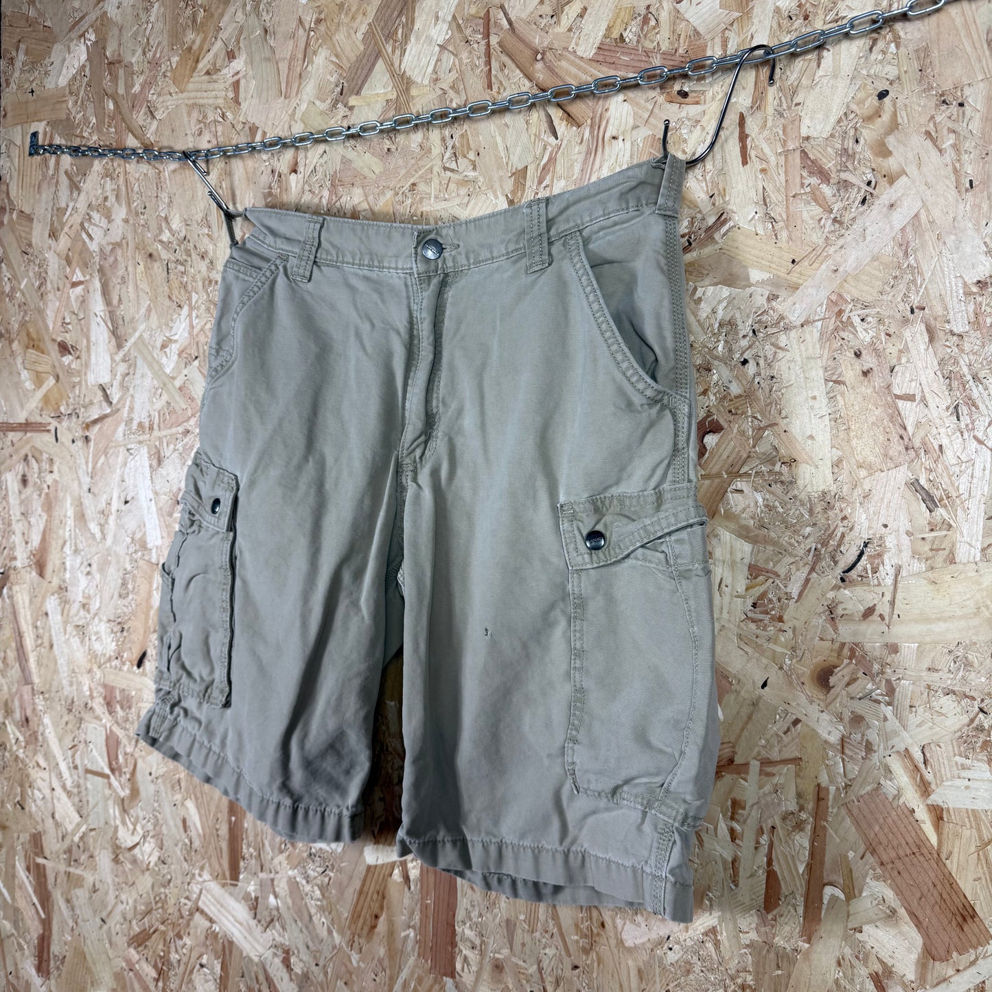 Carhartt Cargo Beige Workwear Shorts Relaxed Fit W36