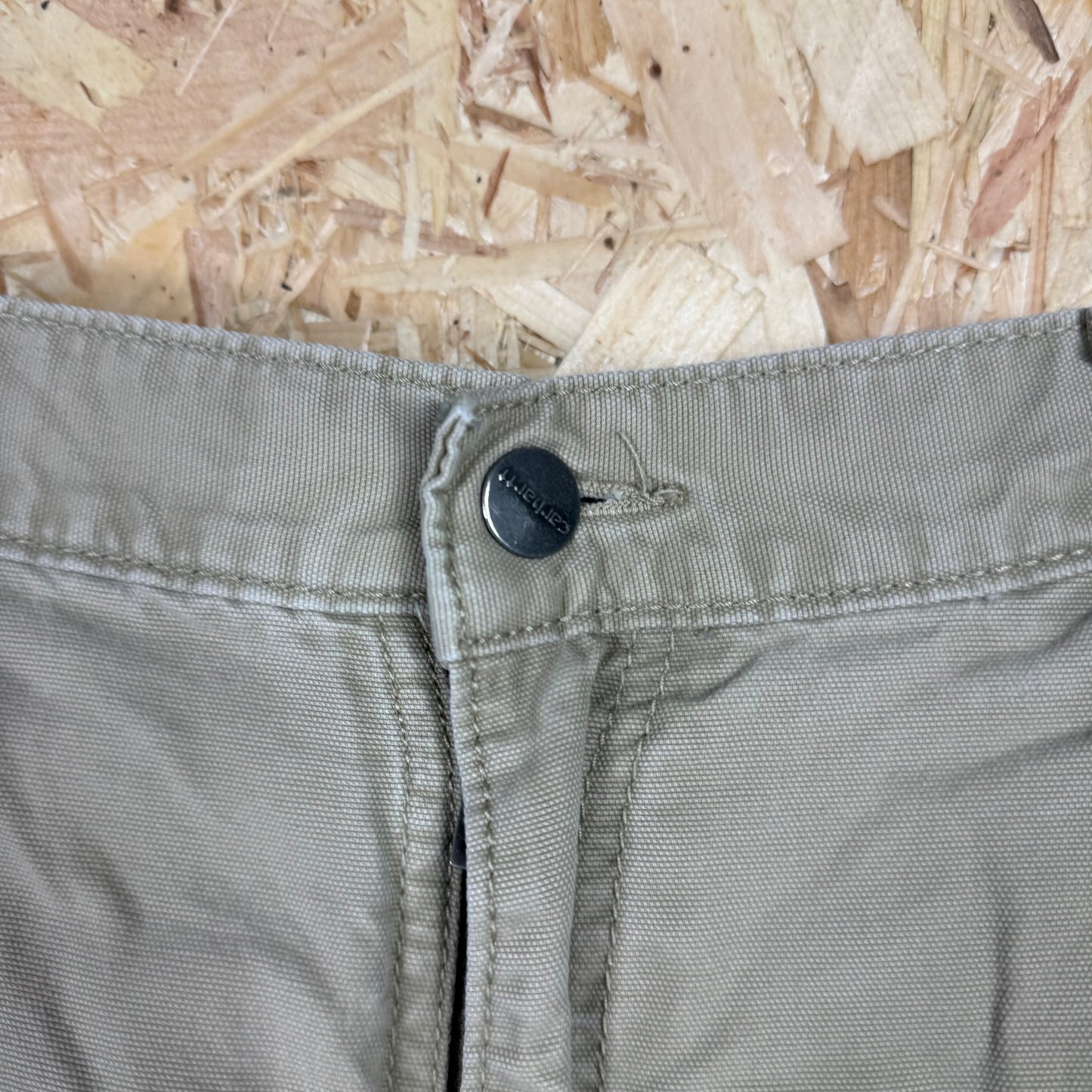 Carhartt Cargo Beige Workwear Shorts Relaxed Fit W36