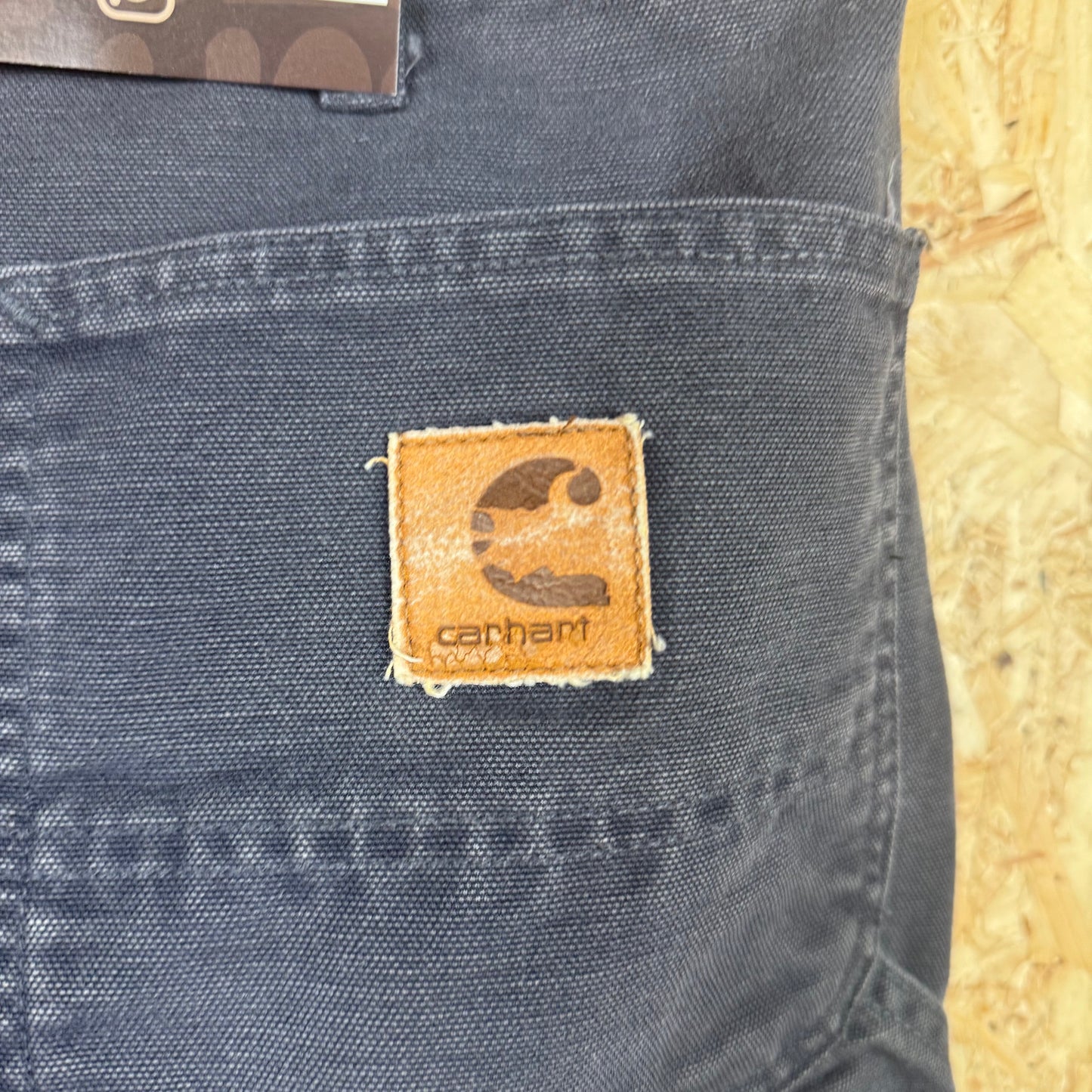 Carhartt Carpenter Grey Workwear Shorts Relaxed Fit W32