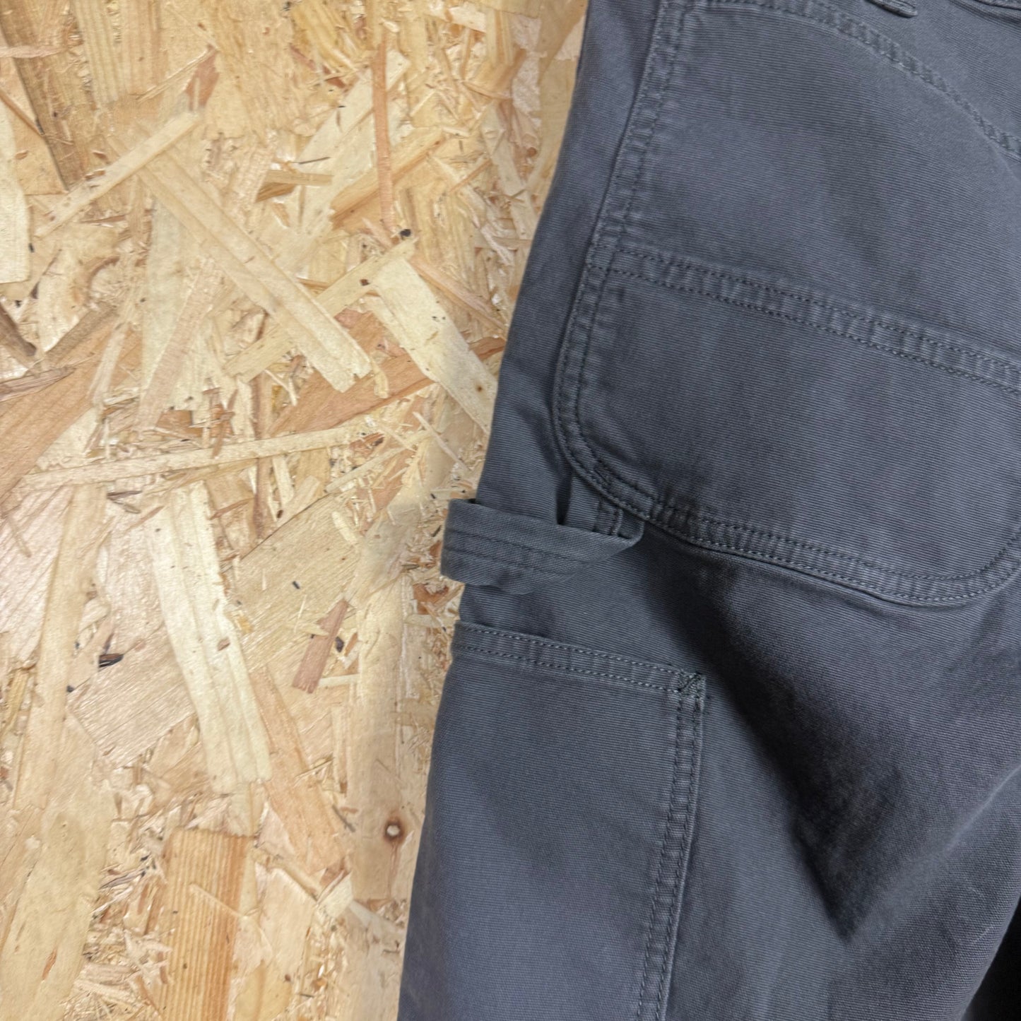 Carhartt Carpenter Grey Workwear Shorts Relaxed Fit W32