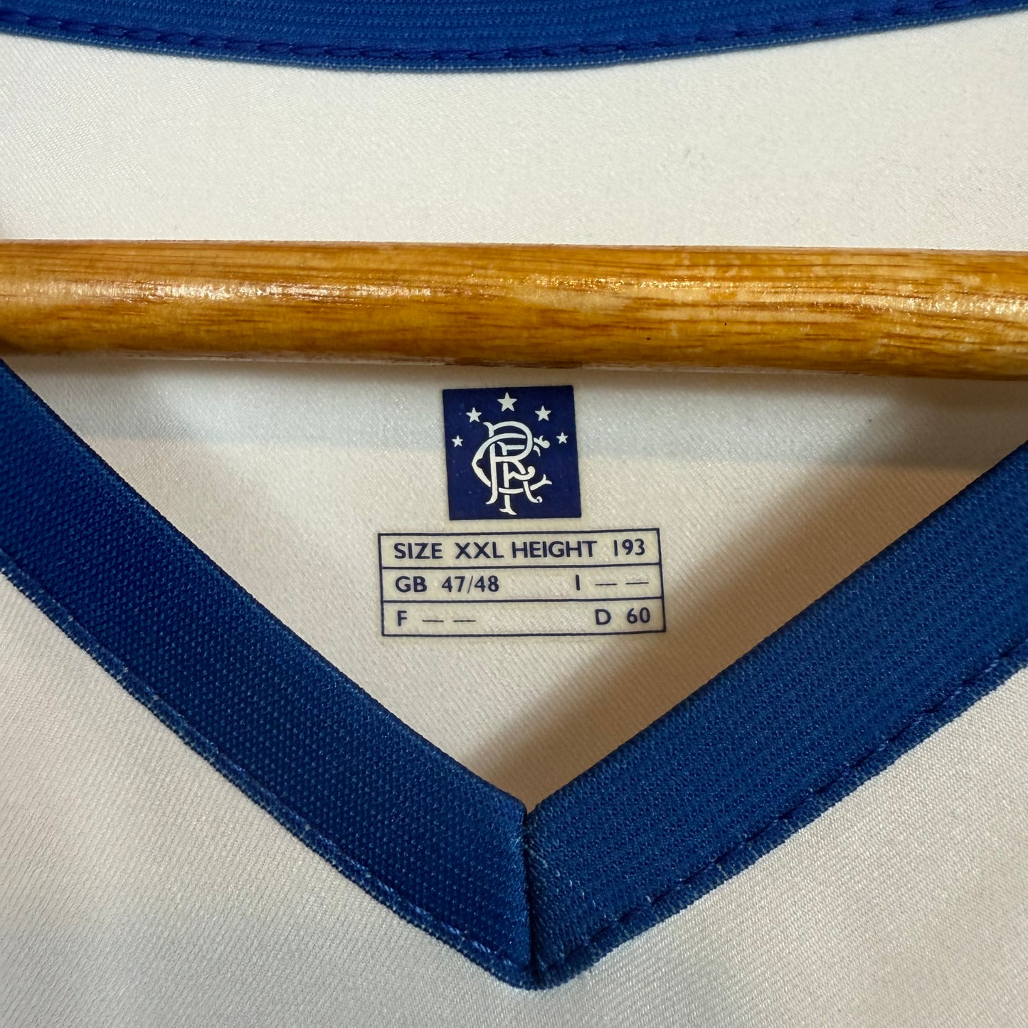 Rangers 2004-05 Away Shirt Diadora Size 2XL