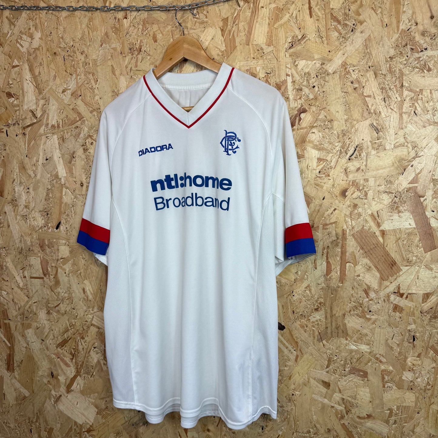 Rangers 2002-03 Diadora Third Shirt Size XL