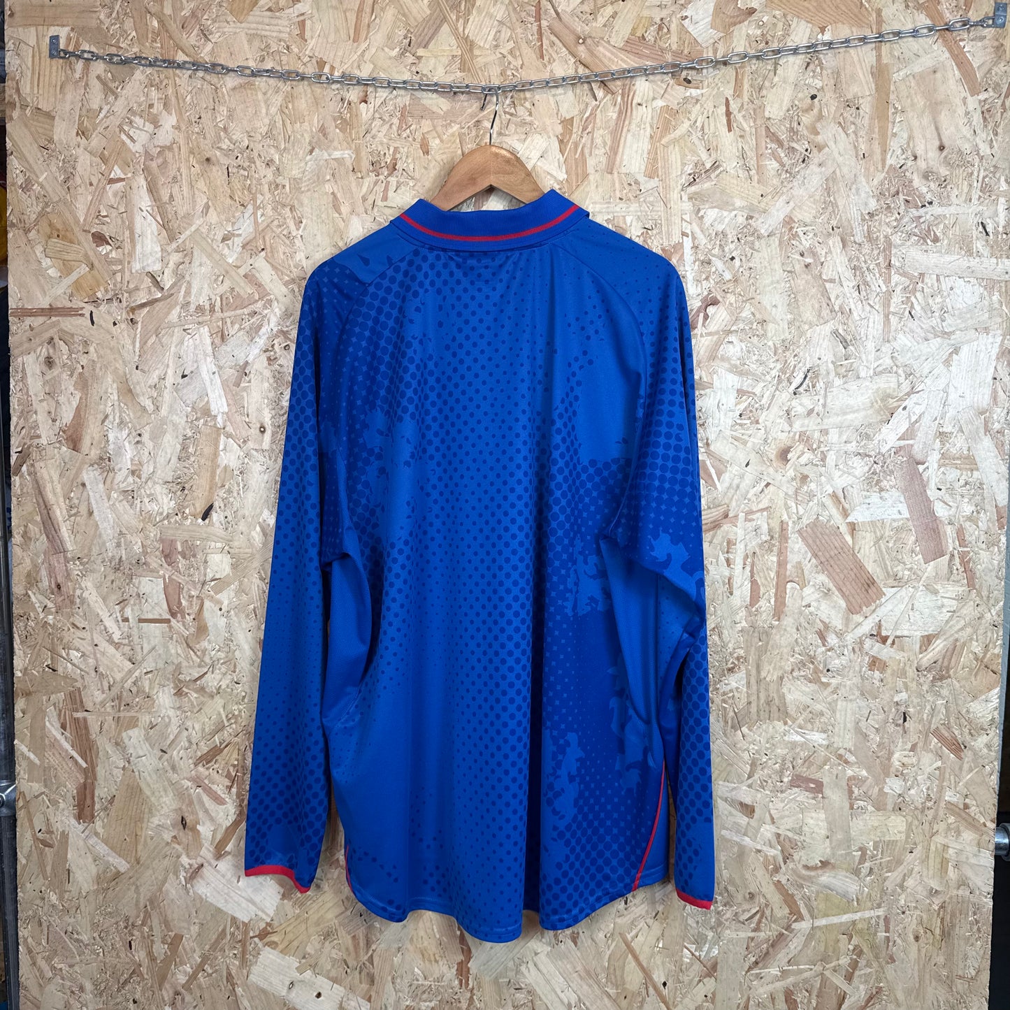 Rangers 2002-03 Diadora Home Shirt Long Sleeve Size 2XL