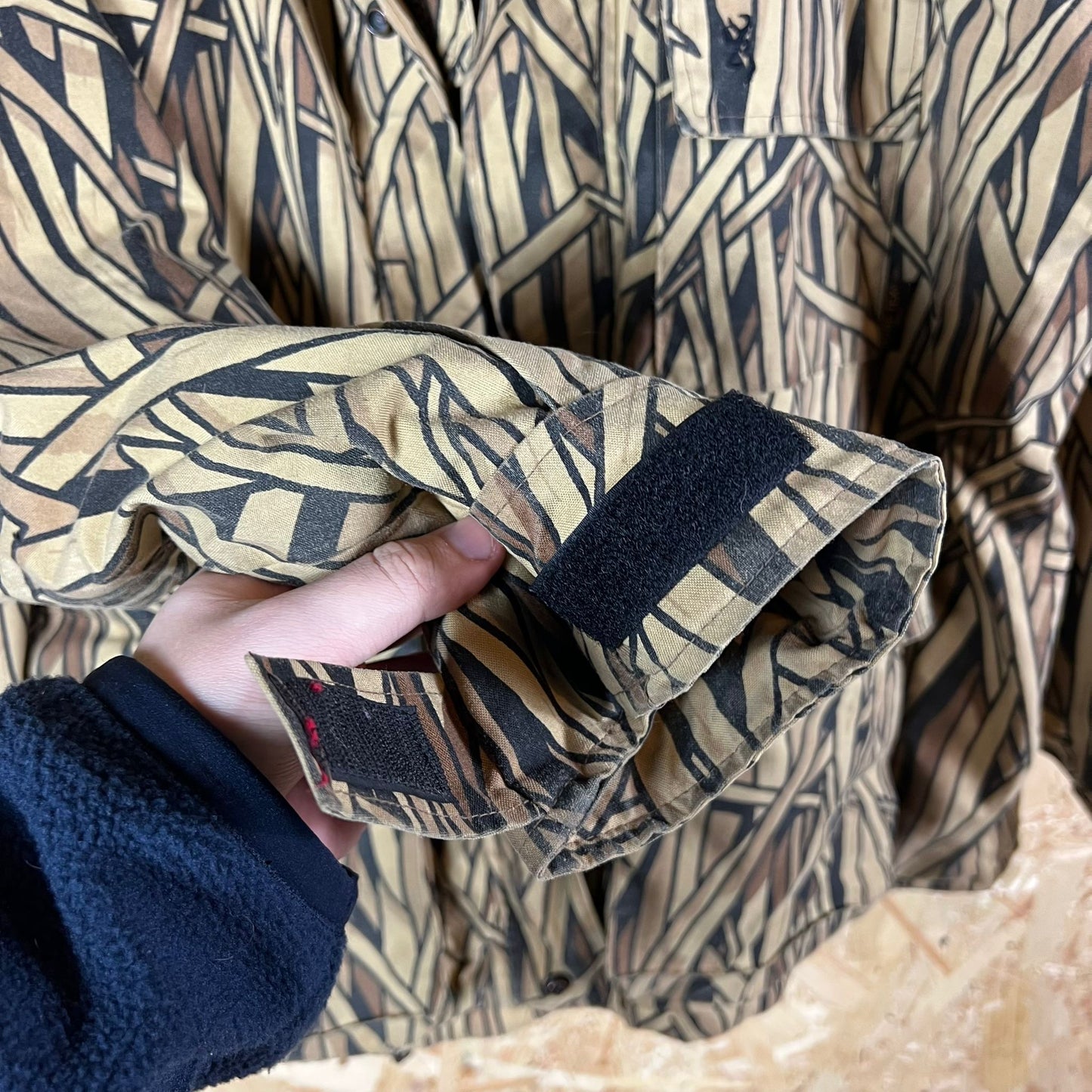 Browning Cattail Camo Hunting Jacket Gore-Tex Size XL