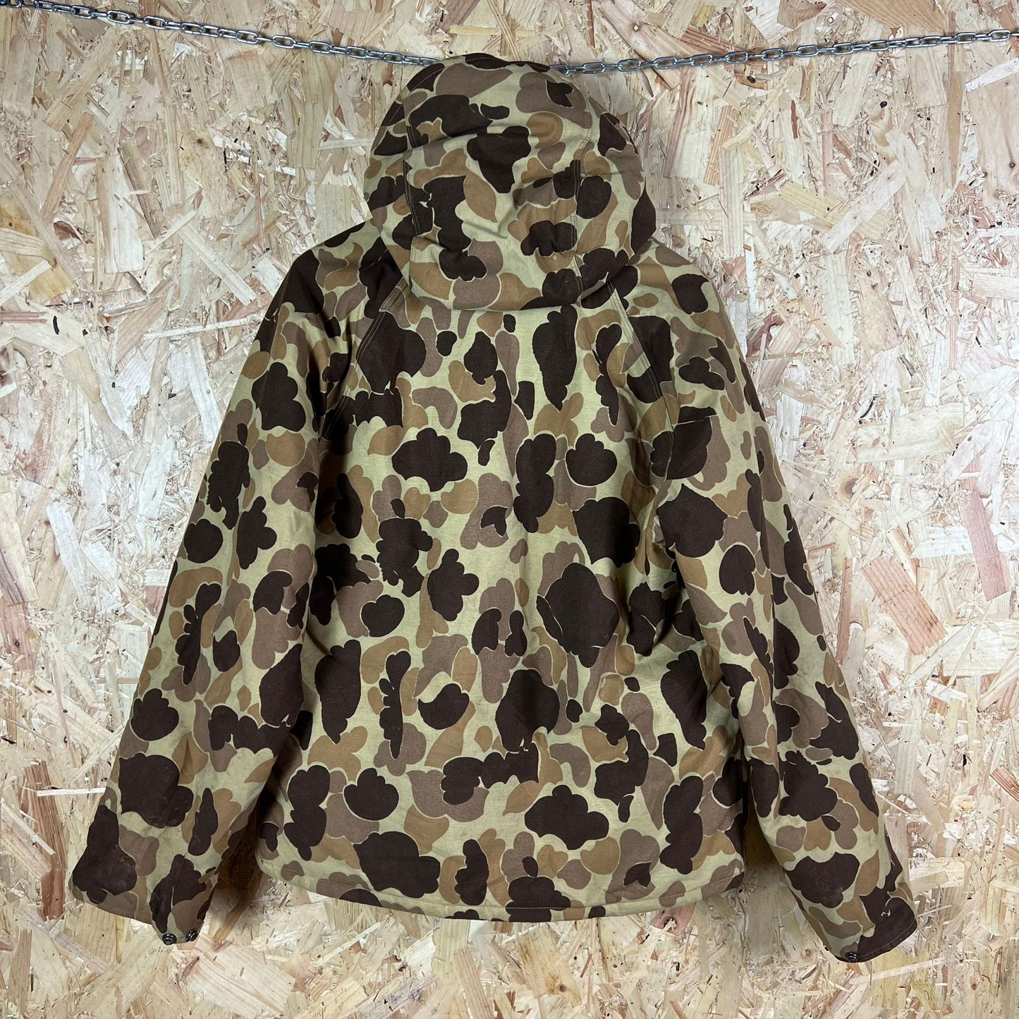 Cabela's Camouflage Field Hooded Jacket Size L