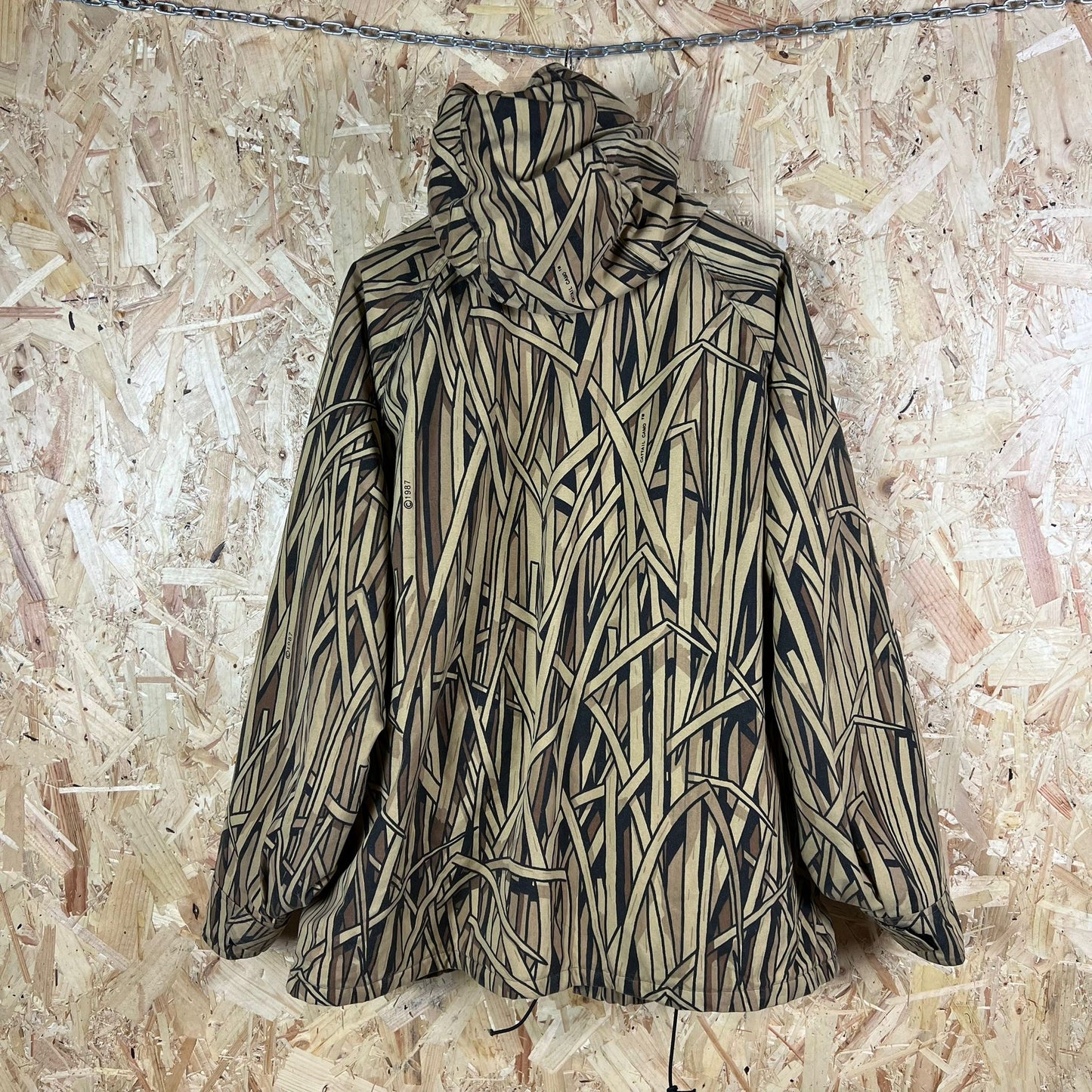 Browning Cattail Camo Hunting Jacket Gore-Tex Size XL