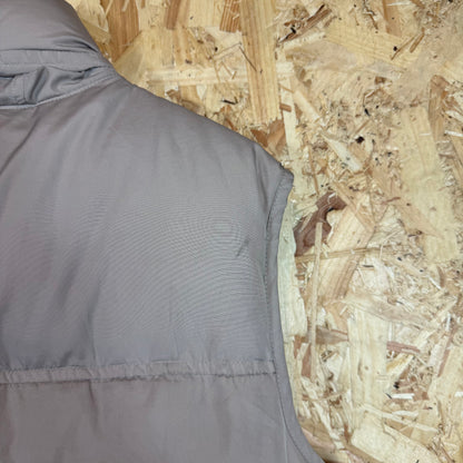 90's Nike Beige Gilet Puffer Style Size S