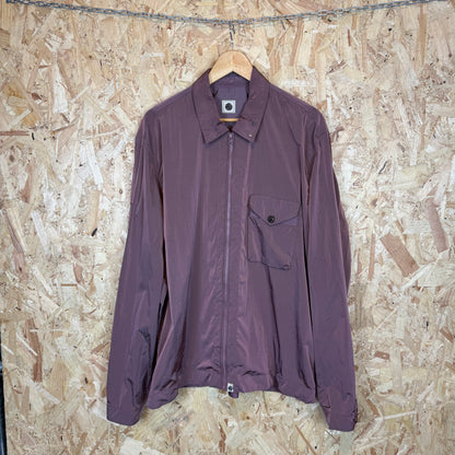 Pretty Green Purple Shimmer Light Weight Jacket Size XL