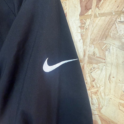 Nike Full Zip Black Yellow Track Jacket Y2K Men's Size M