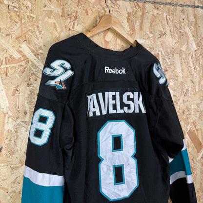 San Jose Sharks NHL jersey Black Large