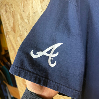Alanta Braves Nike Navy T-Shirt Size L