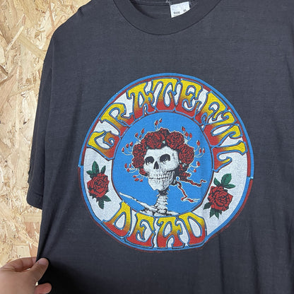 Vintage Grateful Dead Stanley Mouse T-Shirt Large Short Sleeve Rare