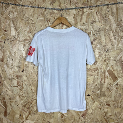 Vintage The Rolling Stones Sticky Fingers 89 T Shirt White L Short Sleeve Rare