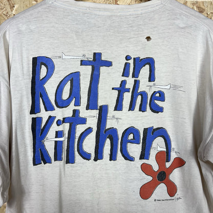 Vintage UB40 Rat in the Kitchen 1986 t-shirts Short Sleeve Rare