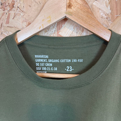 Maharishi Green Pocket T-Shirt Men's Size M