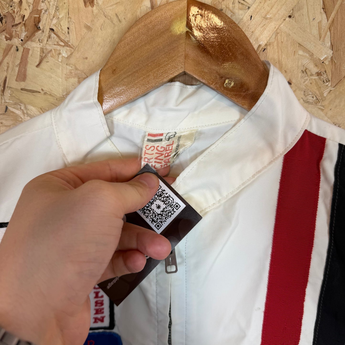 1970'S Speedway Racing Jacket White Men's Size M