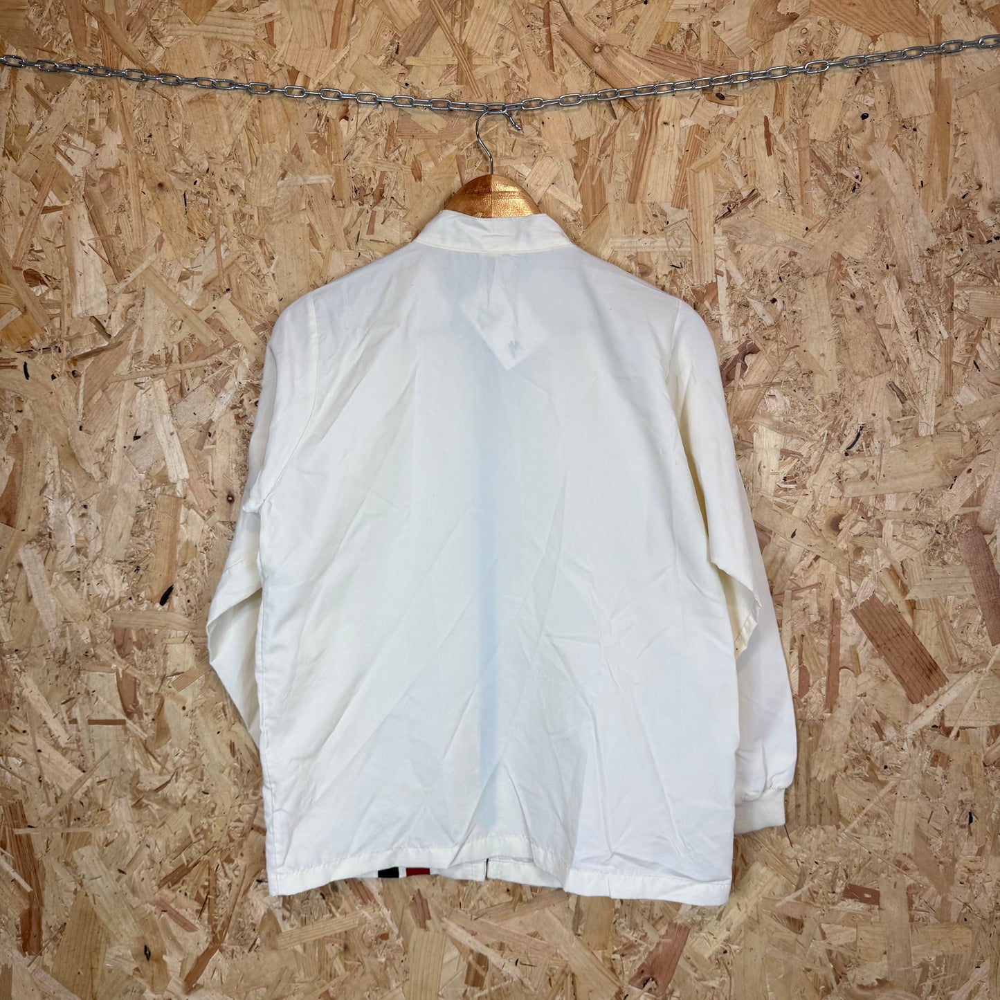 1970'S Speedway Racing Jacket White Men's Size M