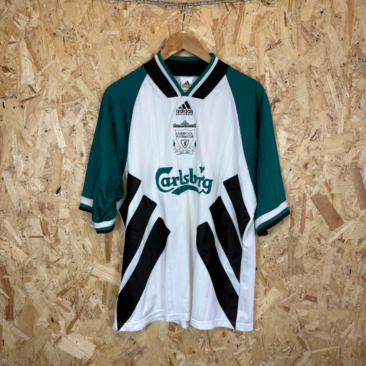 Liverpool 93-95 Away Kit Adidas Equipment Men's Size XL