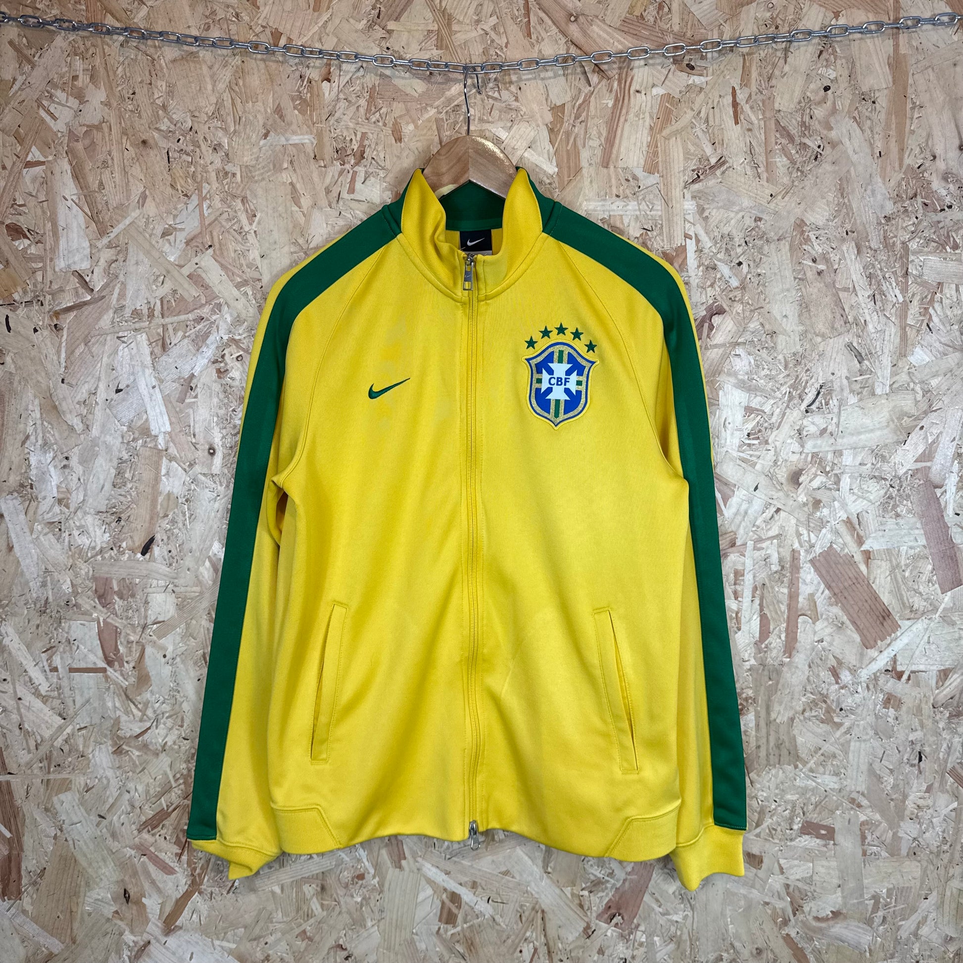 Yellow Brazil Soccer Jacket Nike Nike Brazil Track Jacket Full Zip