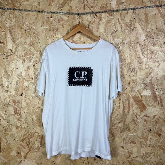 Cp Company white short sleeve T shirt 2XL