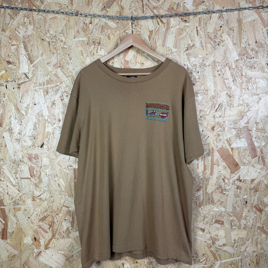 Harley Davidson Beige graphic T shirt XL