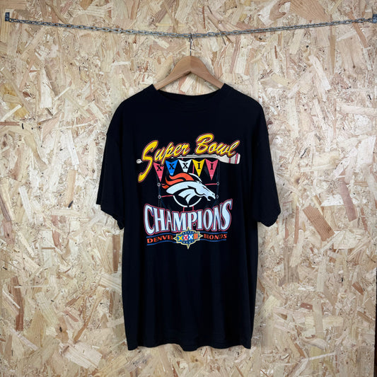 Denver broncos Super bowl T shirt white XL