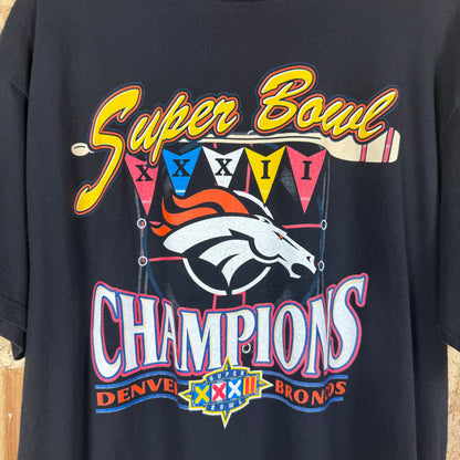 Denver broncos Super bowl T shirt white XL