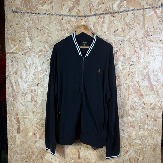 Polo ralph lauren Black full zip jumper XXL