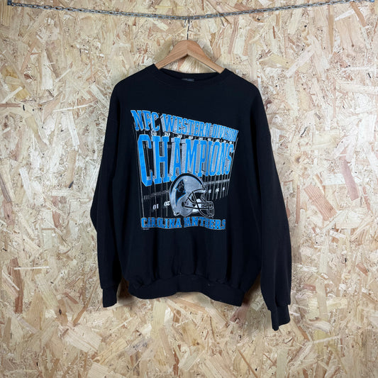 Carolina panthers Sweatshirt Black Large