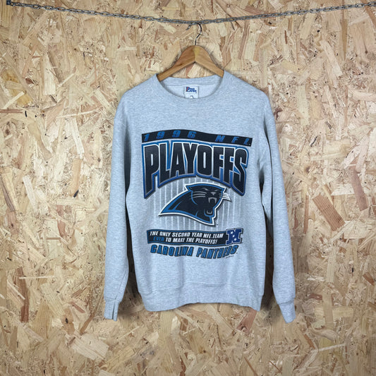 Carolina Panthers Graphic sweatshirt 90s Grey Medium