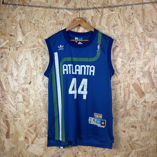 Atlanta basketball jersey adidas XL Blue green