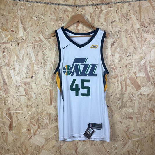 Utah Jazz Basketball jersey white Nike Large