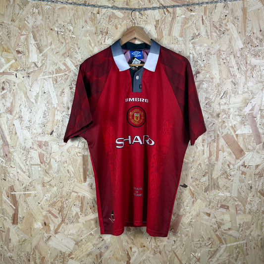 Manchester United 1996/98 Home football shirt umbro Large