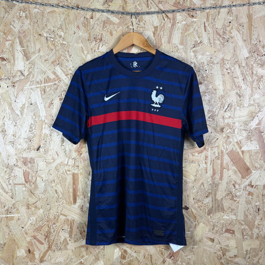 France 2020/21 Home football shirt Nike navy blue Small