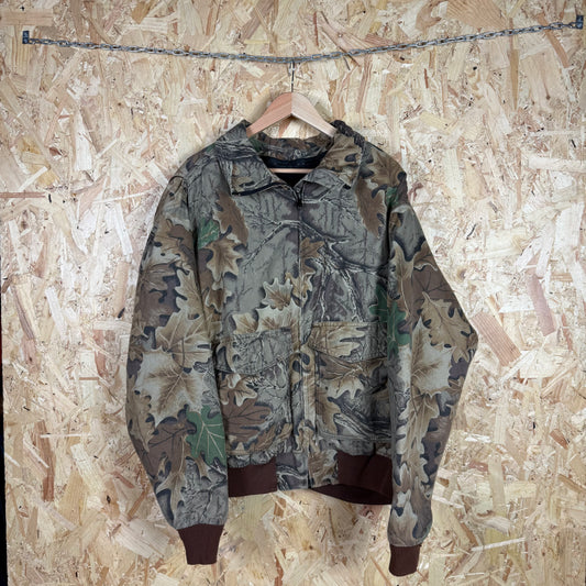 RedHead Camo RealTree Bomber Jacket Size XL