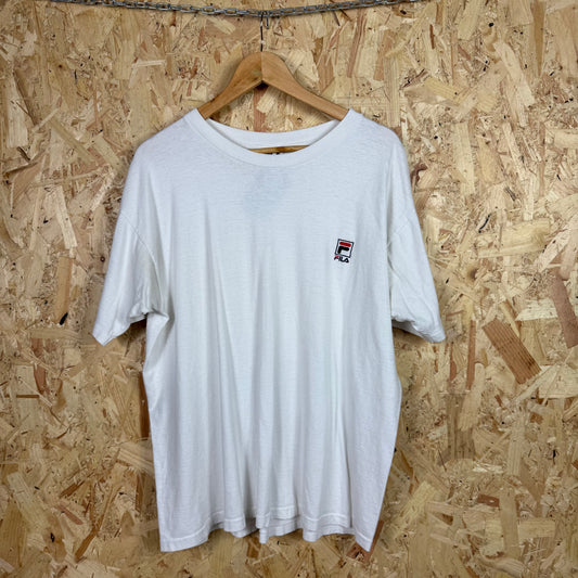 White Fila Small Logo T-Shirt