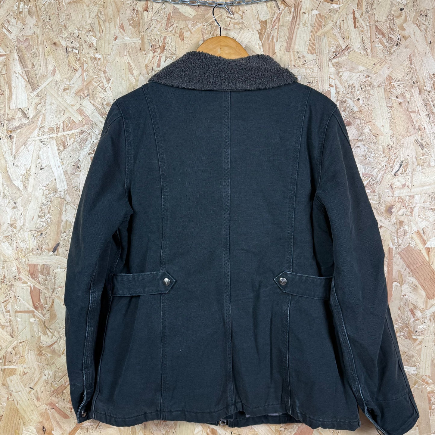 Carhartt Duck Weasley Coat Black Size L