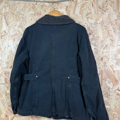 Carhartt Duck Weasley Coat Black Size L