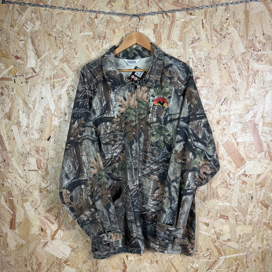 Clarcksfield Camo Over Shirt Size XL