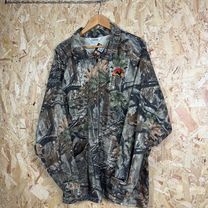 Clarcksfield Camo Over Shirt Size XL