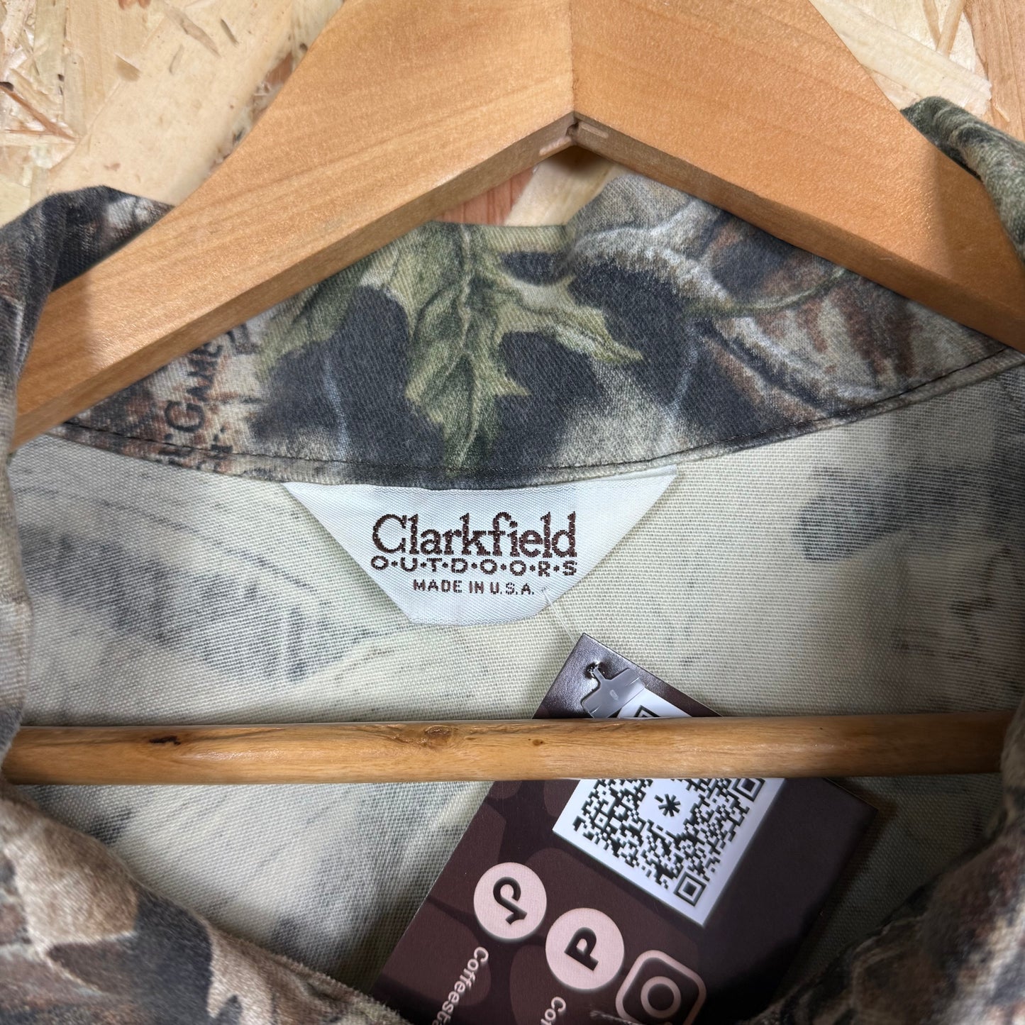 Clarcksfield Camo Over Shirt Size XL