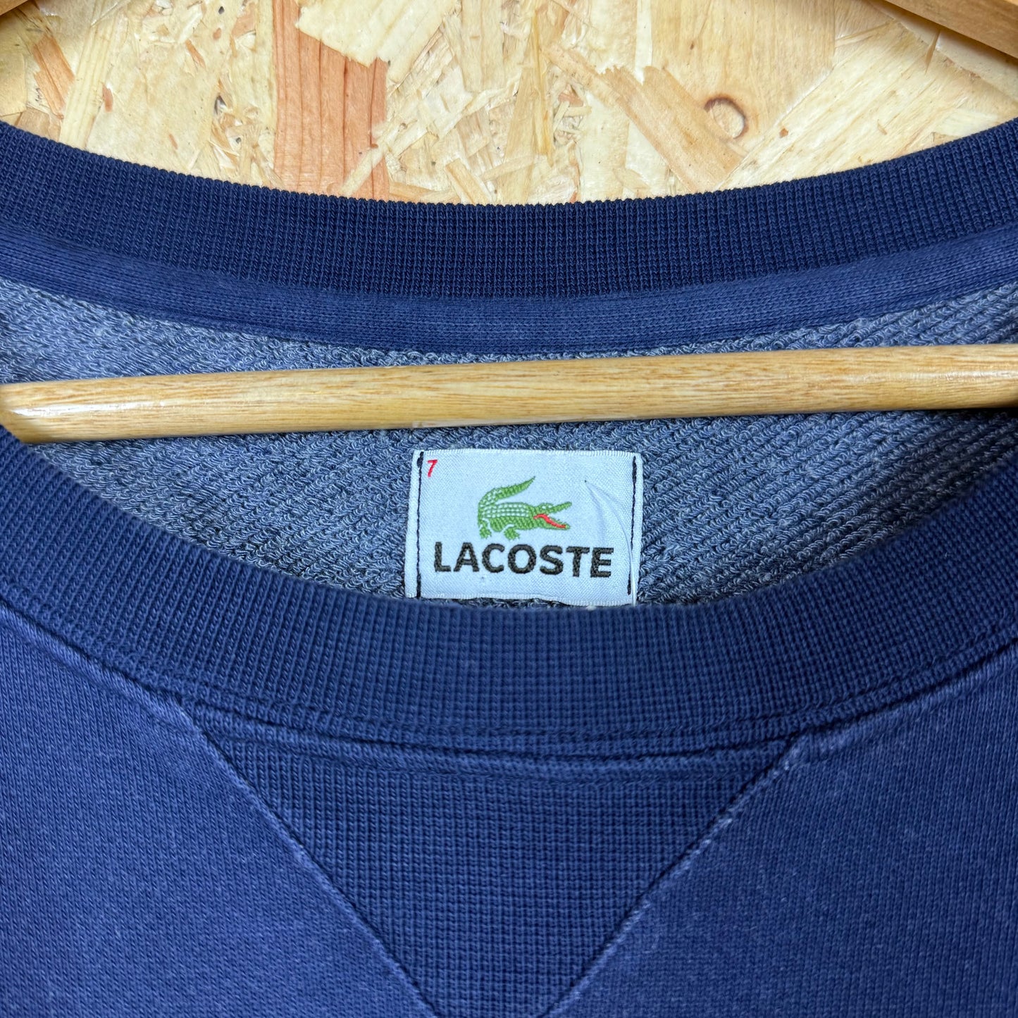 Navy Lacoste Sweatshirt Size XL