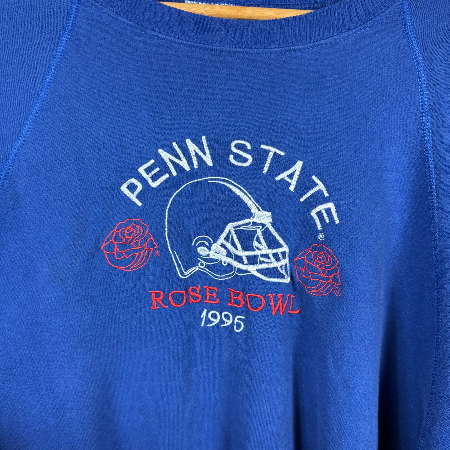 Penn State Rose Bowl 1995 Blue Sweatshirt Size 2XL