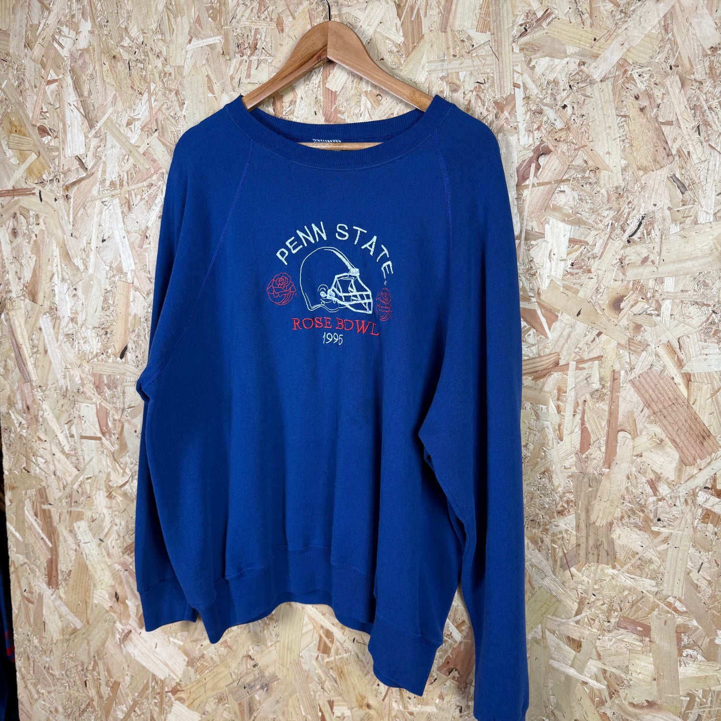 Penn State Rose Bowl 1995 Blue Sweatshirt Size 2XL