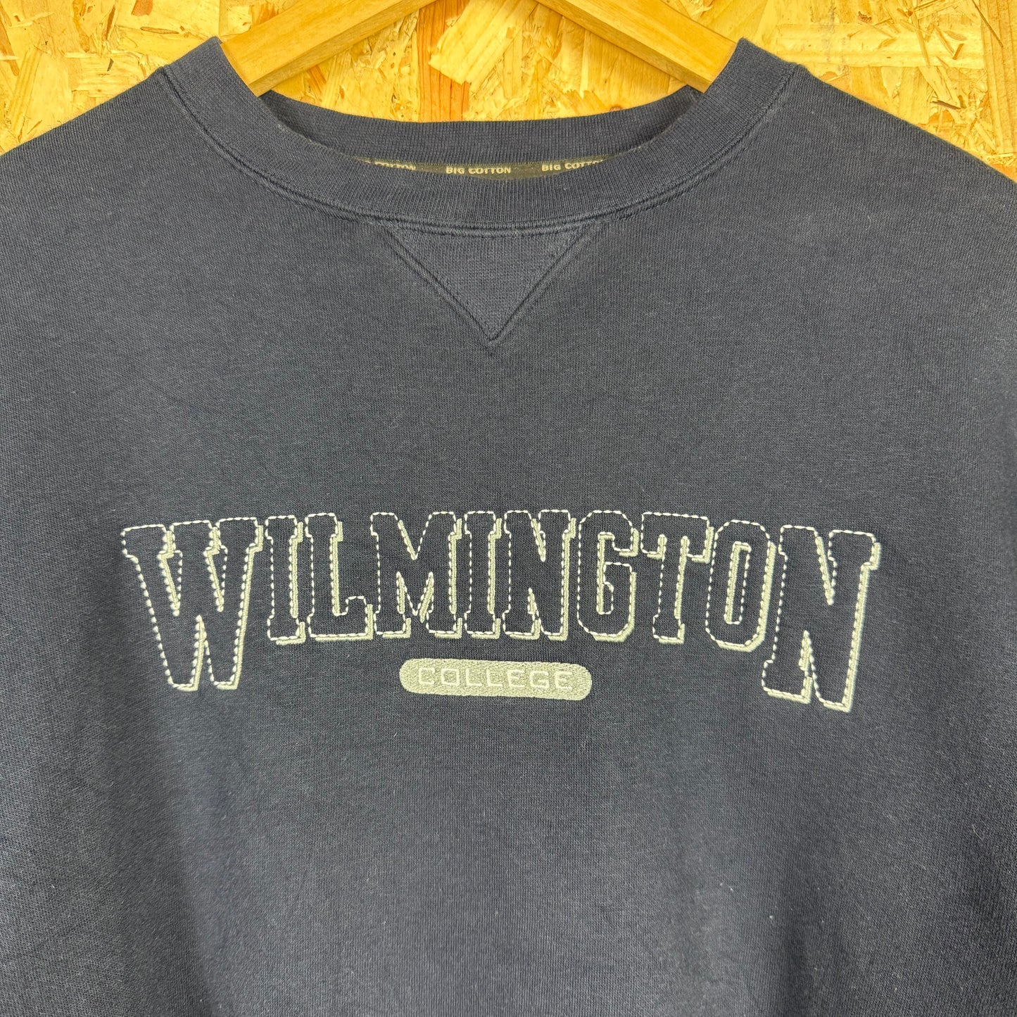 Wilmington College Navy Sweatshirt Size S