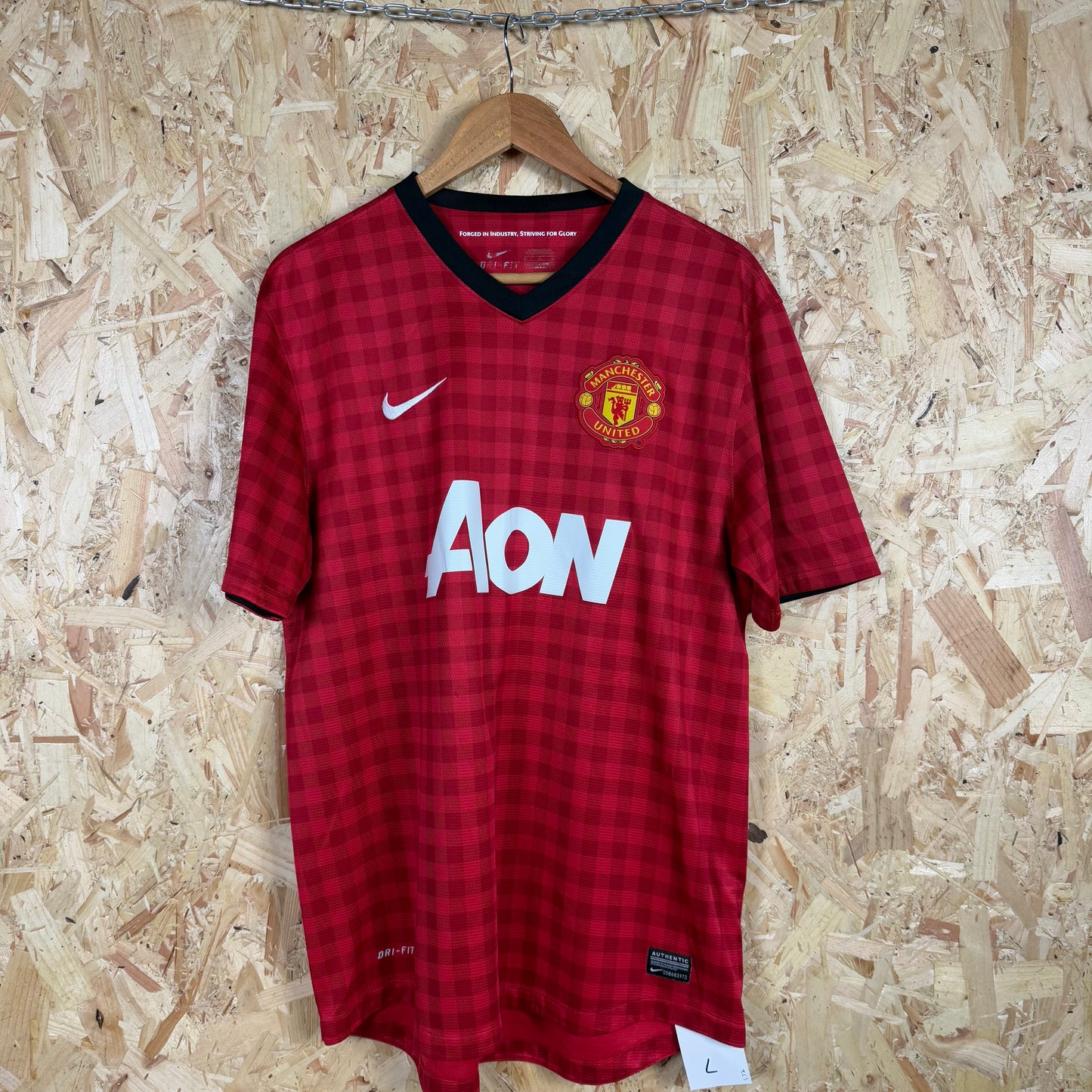 Manchester United 2012/13 Home Red Size L