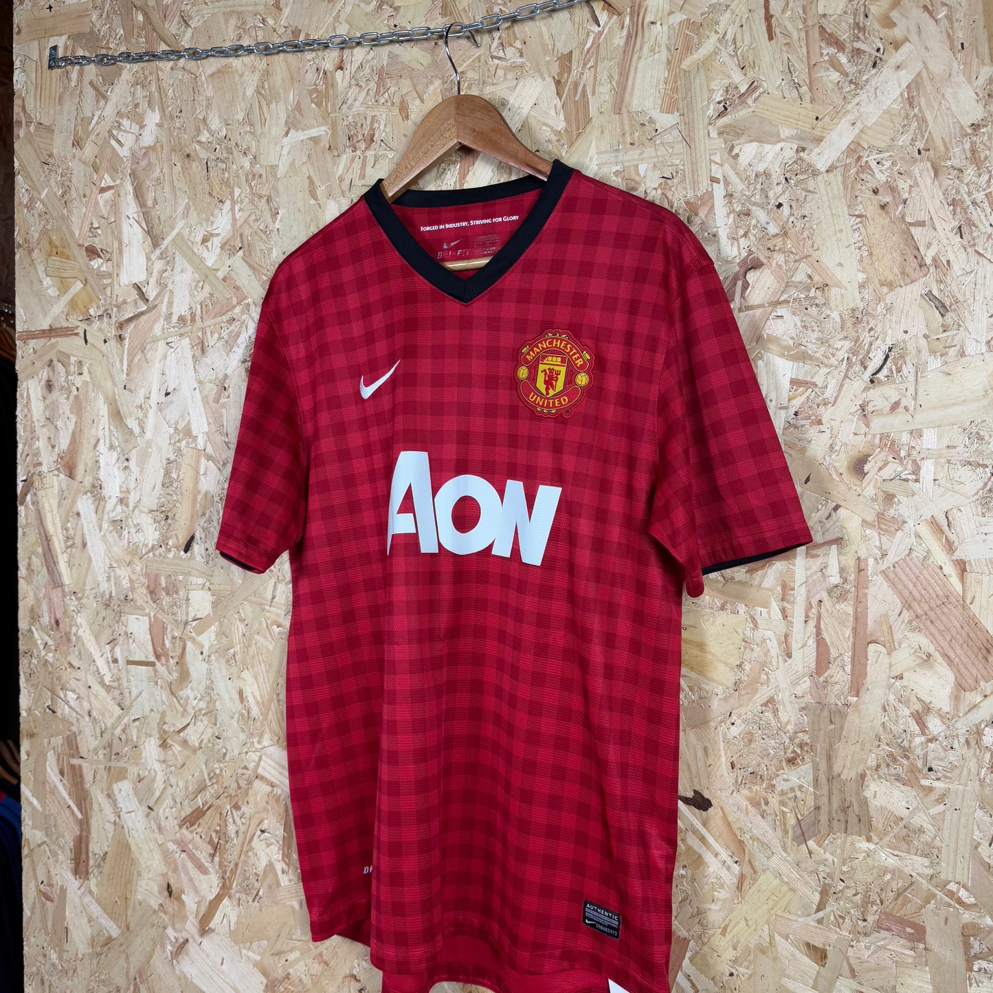 Manchester United 2012/13 Home Red Size L