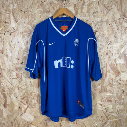 Rangers Nike 1999/01 Home Shirt Size 2XL