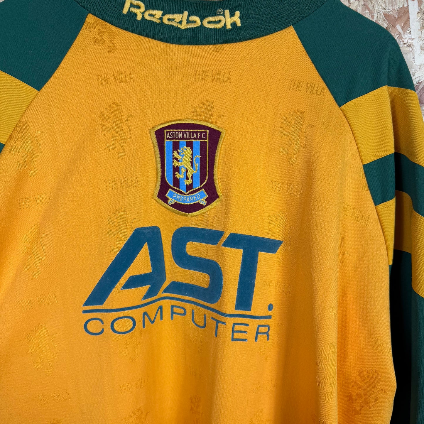 Aston Villa 1996/97 Reebok Gk Shirt Size L